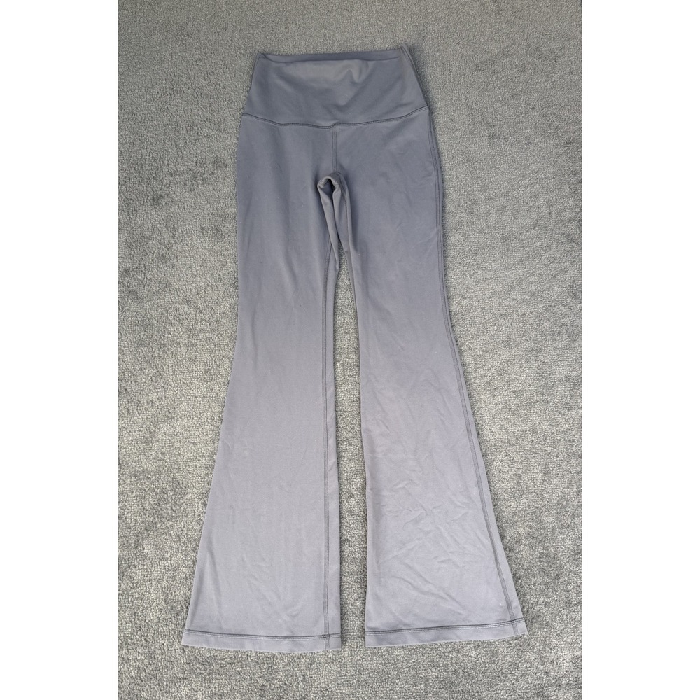 TnAction Tna Grey High Waisted Flare Leggings Yoga Pants Small
